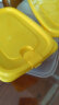 茶花（CHAHUA）冰箱保鲜盒 出游野餐盒饭盒微波炉便当盒水果盒饭菜储物盒6件套 晒单实拍图