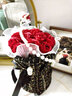 初朵7朵红玫瑰扭扭棒成品永生花束生日礼物女手捧花老婆新年元旦跨年 实拍图