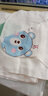洁丽雅吸汗巾婴儿童纯棉幼儿园宝宝隔汗巾垫背巾中大号全棉男女童 升级中号4层 5条装 （男宝推荐D） 实拍图