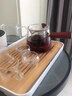 borun HOME锤纹侧把玻璃壶加厚耐高温过滤养生泡茶壶电陶炉煮茶器普洱小青柑烧水煮茶壶茶具套装 雅韵壶750ML+鼓型白色茶炉 实拍图