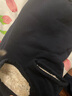 虎迹加绒收口运动裤女冬季羊羔绒加厚休闲裤跑步锻炼保暖运动长裤 深蓝色（字母款） 3XL 实拍图