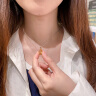 廷亮天然巴西黄水晶吊坠4克拉18K金镶嵌彩色宝石女款项链情人节礼物 现货配项链 晒单实拍图