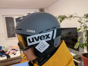 UVEX legend 2.0传奇鲨鱼腮滑雪头盔 德国优维斯进口单双板全地形雪盔 哑光犀牛灰 55-59cm 亚洲版【晒图有礼】 实拍图