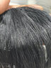 问（wen）狗啃刘海假发女真发自然前额假刘海隐形无痕头帘假发片大脑门刘海 真发狗啃刘海【自然黑】 实拍图