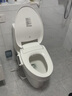 科勒（KOHLER）齐悦连体马桶家用五级旋风虹吸节水坐便器抽水静音缓降座厕28866 暗藏线置物升级款+速热基础26134 305/300mm 实拍图