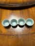 凝雅轻奢汝窑茶杯开片可养品茗杯汝瓷单杯主人杯功夫茶具家用办公茶盏  凝雅开片厚德杯（约55ml） 实拍图