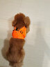 SLPC狗狗胸背带牵引绳小型犬泰迪背心式遛狗绳反光透气小狗背带狗绳子 橙色 M（适合6-9斤） 实拍图