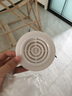 欧芬琦（OUFENQI） abs新风口出风口罩中央空调排风口管道吊顶圆形百叶通风口可调节 旋转可调Φ75mm 实拍图