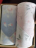 sonkiss日本女士手帕日本和风擦汗棉随身手绢大毕业礼物伴手礼盒 静香紫+粉礼盒-日本全棉手帕45cm 晒单实拍图