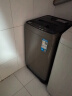 志高（CHIGO）10公斤大容量家用租房宿舍全自动洗衣机小型波轮洗衣机洗脱一体 XQB100-8189咖啡金 实拍图