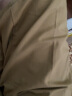 夏冰妮短裤男夏季男士七分裤纯棉宽松大码工装多口袋大裤衩中老年爸爸装 土黄 L 实拍图
