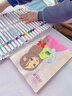 慢作丙烯马克笔咕卡笔专用防水不掉色DIY相册涂鸦笔套装儿童画笔手绘丙烯颜料笔速干色彩绘画T恤衣服 【24色】萌兔 免按压 实拍图
