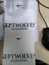 七匹狼（SEPTWOLVES）驾驶证皮套男真皮超薄小简约证件钱包二合一男士卡包行驶证套卡包 【新】升级款四折带文字黑色 实拍图