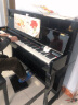 西德尔（Siddle）立式钢琴机构推荐款考级自学电钢琴88键重锤智能数码钢琴儿童家用 官方高配带轮烤漆黑X85A 晒单实拍图