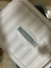 希迪（XIDI）手提收纳箱塑料整理箱学生宿舍家用内衣收纳盒玩具零食储物箱 大号-恬静蓝【内径37x25x21cm】 实拍图