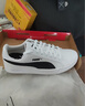 彪马（PUMA）【小白鞋】经典帆布薄底板鞋男女黑白运动鞋SMASH 374754 白-黑色-01 35.5 实拍图