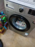 倍科（BEKO）9/10公斤变频滚筒洗衣机 全自动 原装变频电机 14分钟速洗 高温杀菌除菌筒自洁 EWCE9251X0SI 银色 实拍图