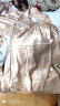南极人夏季睡衣女性感蕾丝情趣睡裙两件套仿真丝家居服套装 518香槟色 XL(170) 实拍图