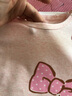 Hello Kitty女童内衣套装棉儿童秋衣套装秋冬秋衣秋裤家居服睡衣裤秋装 【春秋E款】紫色 55515 130cm 适合125-135cm 实拍图