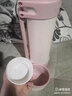 恩尔美（nRMEi）保温壶杯大容量女水壶婴儿外出宝宝冲奶粉家用便携户外热水瓶杯子 【304不锈钢】樱花粉+背带2L 实拍图
