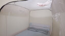 南极人NanJiren 免安装蚊帐1.8米床 A类加密帐纱防蚊蒙古包家用 三开门可折叠拉链坐床式钢丝纹帐 实拍图