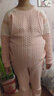 娇银春秋加厚空气棉月子服冬季产后纯棉孕妇睡衣秋冬哺乳家居服套装款 C928粉色加厚款【送同色围脖】 L（建议120-140斤左右) 实拍图