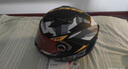 LS2头盔摩托车电动车全盔赛车机车电动踏板车头盔男女四季透气FF358 哑黑-灰迷彩坦克 3XL（头围建议61-62） 实拍图