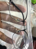 CHASM近视眼镜男痞帅型男大脸钛材眼镜框架女配防蓝光变色高度近视散光 黑银百搭款 镜架 实拍图