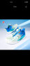 特步儿童氢风5.0舒适透气旋钮扣运动跑鞋 帆白/普鲁士蓝 34码 晒单实拍图