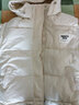 托玛菲羽绒棉服女韩版宽松连帽棉衣外套秋冬季2022年新款小个子少女中学生棉袄子短款面包服加厚冬装衣服 米白色（冬装加厚款）（现货） M（105-125斤） 实拍图