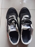 筱雪凌男鞋秋季2025新款阿甘鞋休闲板鞋透气鞋子男生运动增高老爹潮鞋 黑色 39 (245mm) 实拍图