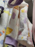 丽婴房童装儿童内衣套装空气层保暖舒适睡衣套装可爱印图内衣裤2022冬 两粒扣套装/紫色 90CM/2岁 晒单实拍图