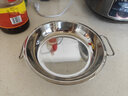 HUYO 蒸凉皮锣锣316不锈钢蒸面皮锣锣家用做凉皮的工具双耳不粘凉皮盘 带耳凉皮锣锣21cm【小号】送三件套  实拍图