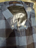 罗蒙（ROMON）磨毛格子加绒加厚长袖衬衫男士秋冬中年商务休闲保暖衬衣爸爸装 1488田蓝格 40 175 实拍图