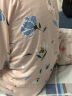 芬腾睡衣女春季翻领开衫纯棉长袖睡衣女士家居服女士睡衣Q980733005 实拍图