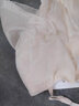妍莉芬（yanlifen）2025夏季性感荷叶边吊带连衣裙森系仙女裙三亚海边沙滩裙子夏天女 杏色 S 实拍图