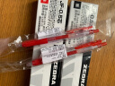斑马牌（ZEBRA）中性笔替芯（适用JJ15/JJ55/JJZ58/JJZ15）0.5mm子弹头笔芯 JF-0.5芯 RJF5 红色 10支装 实拍图