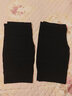 浪莎2条 女士三分安全裤无缝冰丝夏季薄款高腰无痕防走光内裤平角短裤 无缝纯色黑 2条 均码 实拍图
