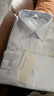 法蒙泽西服套装男士三件套商务职业正装小西装男结婚新郎上班修身外套男 藏青色(西服+西裤+大礼包) 3XL【140-155斤】 实拍图
