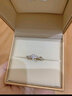 CRD克徕帝【情人节礼物】星韵铂金钻戒女群镶钻石戒指求婚结婚订婚 【G0590】铂金钻戒共约30分 实拍图