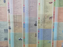 唐朝历史地图（上）图说中国历史系列 大尺寸87x57.5cm 历史疆域版图 古今地名对照 古代地图 时间轴 历史名人及事件 盛世李世民武则天玄奘等 实拍图