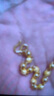 赛菲尔 黄金手链女足金一光一砂转运珠磨砂光面圆珠手链礼物 约6.15克 约17cm（工费170元） 晒单实拍图