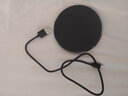 索赢 手机无线充电器 适用华为/苹果/三星/荣耀/oppo/小米/vivo等无线充电手机 10W无线充电器-黑色 实拍图