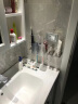 第6金（DEMETAL）卫生间牙刷置物架免打孔壁挂式洗手台浴室牙膏牙具置物架漱口杯 牙膏牙刷架4个装（银色） 实拍图