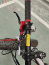 MEROCA自行车油刹油压碟刹双边制动山地车通用刹车器油碟刹车套件 左后右前一对红带碟片 晒单实拍图