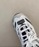 斯凯奇丨Skechers男女同款复古运动鞋网面黑白休闲鞋情侣厚底增高51937 实拍图