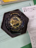 卡西欧（CASIO） 男表黑武士G-SHOCK运动手表小钢炮黑金防水时尚石英腕表送男友 GA-110GB-1A(无线耳机) 实拍图