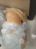 婴果小岛仓鼠抱枕毯子二合一毛绒玩具玩偶儿童抱睡觉娃娃公仔生日礼物女生 黄色仓鼠+毯子1*1.7米 实拍图