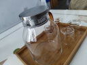 苏泊尔家用便携杯子具带把花茶耐热高温单层玻璃凉水壶瓶1.6LTK2010E 晒单实拍图