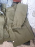 皮尔卡丹女士短外套春秋季女装休闲上衣加厚风衣2026新款工装风短外套 草绿色【有里布】 3XL （建议151-165斤） 实拍图